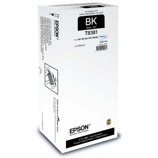 EPSON Ink čer Recharge XL for A4 – 20.000str. Black 318,1 ml