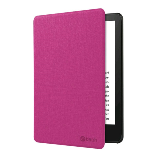 C-TECH PROTECT pouzdro pro Amazon Kindle PAPERWHITE 2024/COLORSOFT, WAKE/SLEEP funkce, hardcover, růžové C-TECH PROTECT pouzdro pro Amazon Kindle PAPERWHITE 2024/COLORSOFT, WAKE/SLEEP funkce, hardcover, růžové