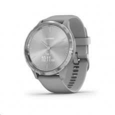 Garmin monitorovací náramek a hodinky vivomove3 Sport, Silver/Gray Band