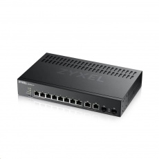 Zyxel GS2220-10 10-port L2 Managed Gigabit Switch, 8x gigabit RJ45, 2x gigabit RJ45/SFP Zyxel GS2220-10 10-port L2 Managed Gigabit Switch, 8x gigabit RJ45, 2x gigabit RJ45/SFP
