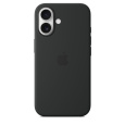 APPLE iPhone 16 Silicone Case with MagSafe - Black