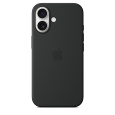 APPLE iPhone 16 Silicone Case with MagSafe - Black