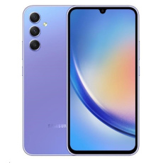 Samsung Galaxy A34 (A346), 6/128 GB, 5G, fialový, CZ distribuce Samsung Galaxy A34 (A346), 6/128 GB, 5G, fialový, CZ distribuce