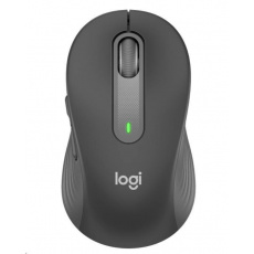 Logitech M650 L Left Signature bezdrátová myš pro leváky, graphite, EMEA Logitech M650 L Left Signature bezdrátová myš pro leváky, graphite, EMEA