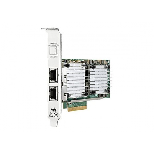 HP Ethernet 10Gb 2-port BASE-T 530T 57810SAdapter (with low profile bracket)