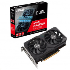ASUS VGA AMD DUAL-RX6400-4G, RX 6400, 4GB GDDR6, 1xDP, 1xHDMI ASUS VGA AMD DUAL-RX6400-4G, RX 6400, 4GB GDDR6, 1xDP, 1xHDMI