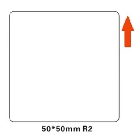 BAZAR - Niimbot štítky R 50x50mm 150ks White pro B21, B21S, B3S, B1 - Poškozený obal (Komplet)