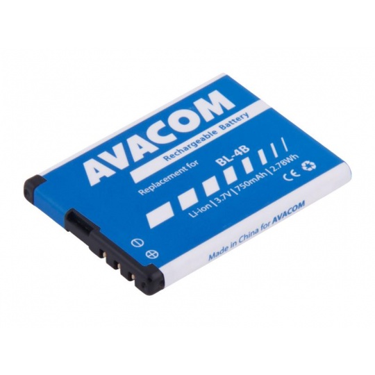 AVACOM baterie do mobilu Nokia 6111 Li-Ion 3,7V 750mAh (náhrada BL-4B)