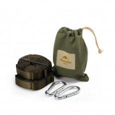Naturehike popruh k uchycení hamaky s oky 600g - zelený Naturehike popruh k uchycení hamaky s oky 600g - zelený