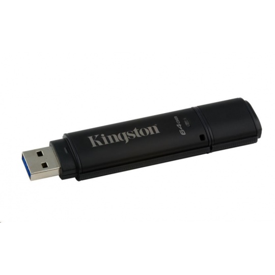 Kingston 64GB DataTraveler 4000 G2DM (USB 3.0, 256-bit šifrování AES)
