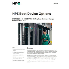 HPE NS204i-u v2 480GB NVMe Hot Plug Boot Optimized Storage Device HPE NS204i-u v2 480GB NVMe Hot Plug Boot Optimized Storage Device