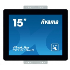 iiyama ProLite TF1515MC-B2, 38.1 cm (15''), Projected Capacitive, 10 TP, black iiyama ProLite TF1515MC-B2, 38.1 cm (15''), Projected Capacitive, 10 TP, black