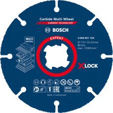 Bosch víceúčelové řezné kotouče EXPERT Carbide Multi Wheel X-LOCK 115 mm, 22,23 mm Bosch víceúčelové řezné kotouče EXPERT Carbide Multi Wheel X-LOCK 115 mm, 22,23 mm