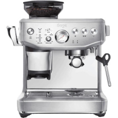 SAGE SES876BSS pákové espresso, 1850 W, vestavěný mlýnek, nahřívání šálků, napařovací tryska, mléčné receptury SAGE SES876BSS pákové espresso, 1850 W, vestavěný mlýnek, nahřívání šálků, napařovací tryska, mléčné receptury