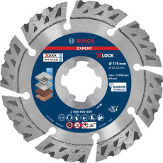 Bosch diamantový dělicí kotouč EXPERT MultiMaterial X-LOCK 115 × 22,23 × 2,4 × 12 mm Bosch diamantový dělicí kotouč EXPERT MultiMaterial X-LOCK 115 × 22,23 × 2,4 × 12 mm