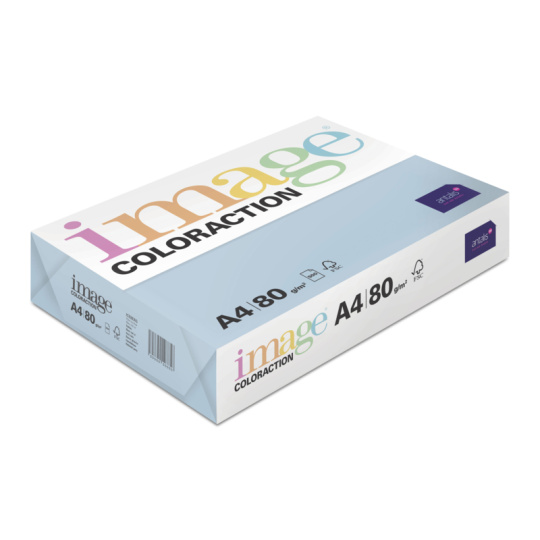 Antalis Papír Image Coloraction Iceberg - ledově modrá (OBL70) A4 (80g/500ks)