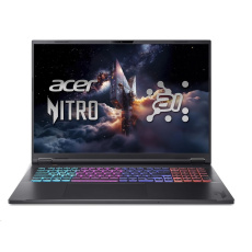 ACER NTB Nitro 18 AI (AN18-61-R3GE),R9 AI 365,18"WQXGA,32GB,1TB SSD,RTX 5070Ti,W11H,Black ACER NTB Nitro 18 AI (AN18-61-R3GE),R9 AI 365,18"WQXGA,32GB,1TB SSD,RTX 5070Ti,W11H,Black