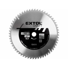 Extol Craft (19119) kotouč pilový s SK plátky, 350x2,2x30mm