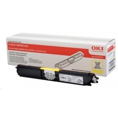 Toner Oki Žlutý do C110/C130 (2.5k) Toner Oki Žlutý do C110/C130 (2.5k)