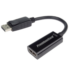 PremiumCord adaptér DisplayPort - HDMI Male/Female, support 3D, 4K*2K@60Hz