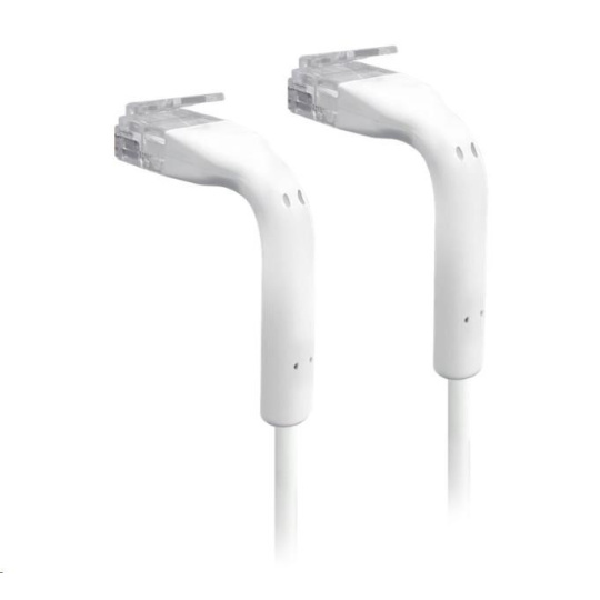 UBNT U-Cable-Patch-RJ45, UniFi Ethernet Patch kabel, 0,1m, Cat6, bílý