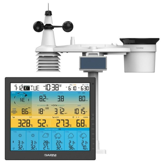 BAZAR - GARNI 1085 ARCUS - meteorologická stanice - Poškozený obal (Komplet)