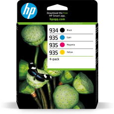 HP 934 Black/935 CMY Ink Cartridge 4-Pack (400 / 400 / 400 / 400 pages) HP 934 Black/935 CMY Ink Cartridge 4-Pack (400 / 400 / 400 / 400 pages)