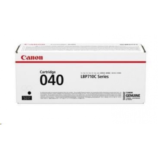 Canon TONER CRG-040BK černý pro i-SENSYS LBP710Cx, LBP712Cx, LBP7780Cx (6300 str.)