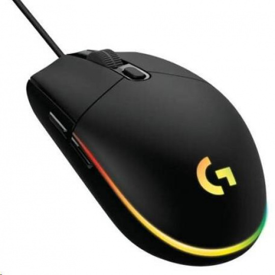 BAZAR - Logitech Gaming Mouse G203 LIGHTSYNC 2nd Gen, EMEA, USB, black  POŠKOZEN OBAL
