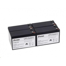 Baterie - FUKAWA FWU-24 sada baterií za RBC24 (12V/9Ah, 4ks)