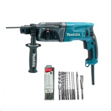Makita HR2470X16 Kombinované kladivo s příslušenstvím 2,4J,780W Makita HR2470X16 Kombinované kladivo s příslušenstvím 2,4J,780W