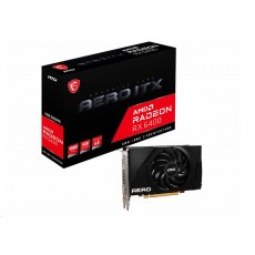 MSI VGA AMD Radeon RX 6400 AERO ITX 4G, RX 6400, 4GB GDDR6, 1xDP, 1xHDMI MSI VGA AMD Radeon RX 6400 AERO ITX 4G, RX 6400, 4GB GDDR6, 1xDP, 1xHDMI