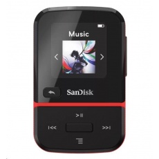 SanDisk Clip Sport Go MP3 Player 32GB, Red SanDisk Clip Sport Go MP3 Player 32GB, Red