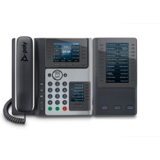 Poly Edge E450 IP telefon, PoE Poly Edge E450 IP telefon, PoE
