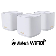 ASUS ZenWiFi XD4 Plus 3-pack white Wireless AX1800 Dual-band Mesh WiFi 6 System ASUS ZenWiFi XD4 Plus 3-pack white Wireless AX1800 Dual-band Mesh WiFi 6 System