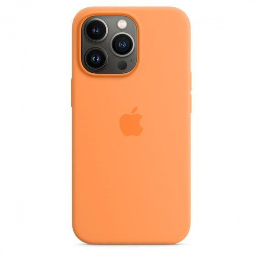 APPLE iPhone 13 Pro Silicone Case with MagSafe – Marigold