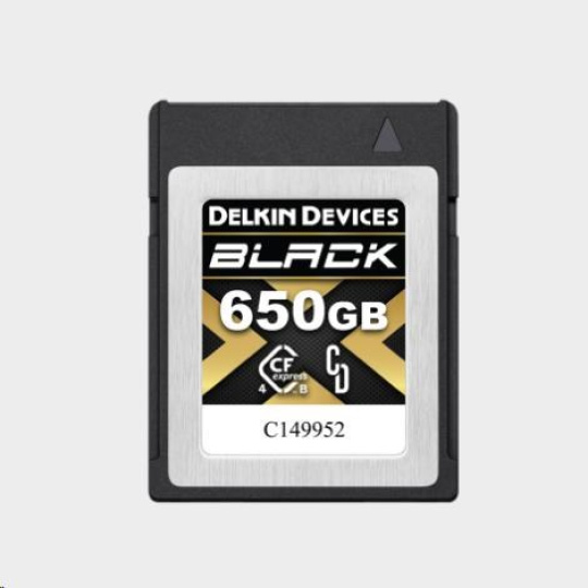 Delkin CFexpress 4.0 BLACK R3530/W3250 650GB