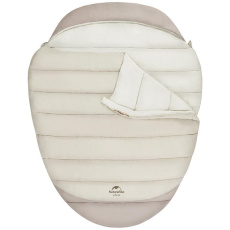 Naturehike dvojitý spací pytel Snail 2,8 kg - krémový Naturehike dvojitý spací pytel Snail 2,8 kg - krémový