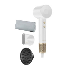 Laifen Swift Premium Golden White fén na vlasy, 1600 W, 3 teploty, 2 rychlosti, bílý Laifen Swift Premium Golden White fén na vlasy, 1600 W, 3 teploty, 2 rychlosti, bílý