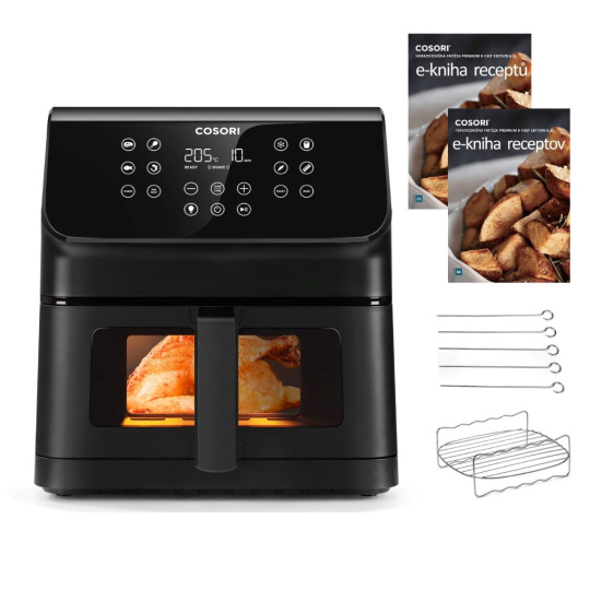 BAZAR - Cosori P653 PREMIUM II Plus Chef edition 6,2l horkovzdušná fritéza - pošk. obal