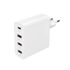 Solight adaptér 3+1, 48W, QC3.0+PD, 3x USB-A, 1x USB-C Solight adaptér 3+1, 48W, QC3.0+PD, 3x USB-A, 1x USB-C