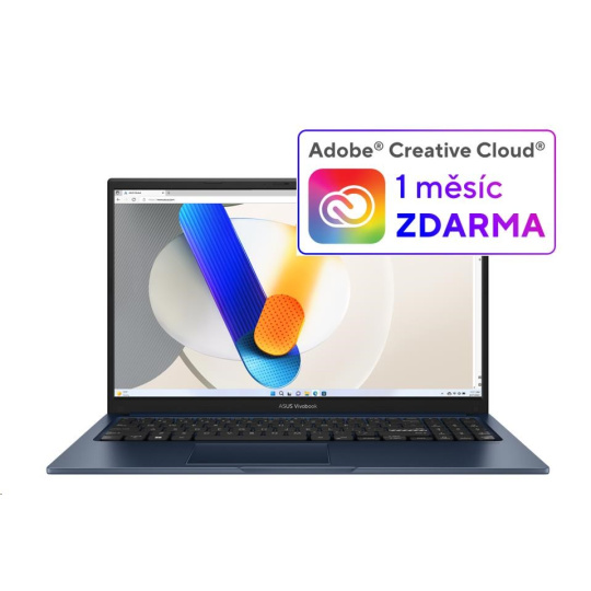 ASUS NTB Vivobook 15 (X1504VA-NJ1719W), i5-1334U, 15.6" 1920 x 1080, 16GB, 512GB SSD, Iris X, W11 Home, Blue