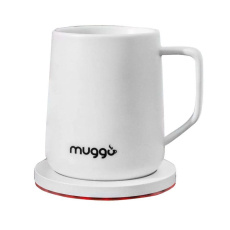 Muggo QI inteligentní vyhřívaný hrnek - bilý Muggo QI inteligentní vyhřívaný hrnek - bilý