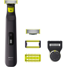 Philips OneBlade Pro 360 QP6541/15 na tvář a tělo, voděodolný, rychlé nabití, ocelové čepele Philips OneBlade Pro 360 QP6541/15 na tvář a tělo, voděodolný, rychlé nabití, ocelové čepele