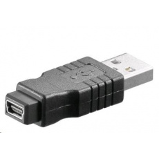 PREMIUMCORD Redukce USB 2.0 A - MINI-B 5 PIN (M/F) PREMIUMCORD Redukce USB 2.0 A - MINI-B 5 PIN (M/F)
