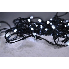 Solight LED vánoční řetěz, 500 LED, 50m, přívod 5m, IP44, bílá Solight LED vánoční řetěz, 500 LED, 50m, přívod 5m, IP44, bílá