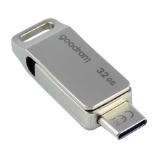GOODRAM Flash Disk 32GB ODA3, USB 3.2, stříbrná GOODRAM Flash Disk 32GB ODA3, USB 3.2, stříbrná