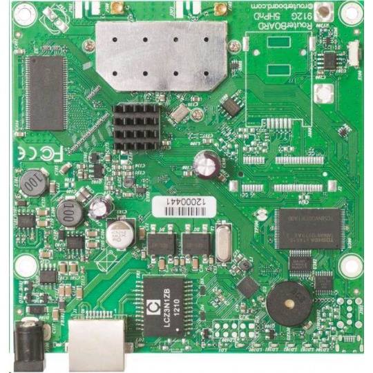 MikroTik RouterBOARD RB911G-5HPnD, 600MHz CPU, 32MB RAM, 1x LAN, integr. 5GHz Wi-Fi, vč. L3 licence