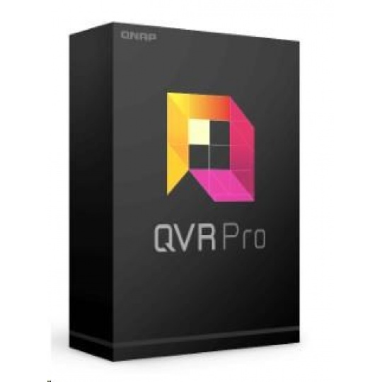 QNAP LIC-SW-QVRPRO-GOLD-EI elektronická licence pro QVR Pro, 8 kanálů, GOLD