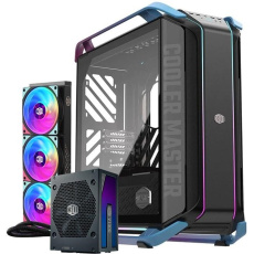 Cooler Master case COSMOS INFINITY 30TH ANNIVERSARY EDITION CPT, PSU a vodní chlazení, průhledná bočnice, černá Cooler Master case COSMOS INFINITY 30TH ANNIVERSARY EDITION CPT, PSU a vodní chlazení, průhledná bočnice, černá